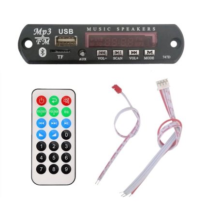 پخش کننده MP3 PLAYER پنلی بلوتوثی 12V مدل Q10